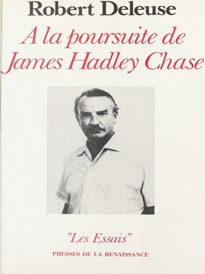 cover image of À la poursuite de James Hadley Chase